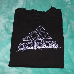 Adidas Black T-Shirt with Logo